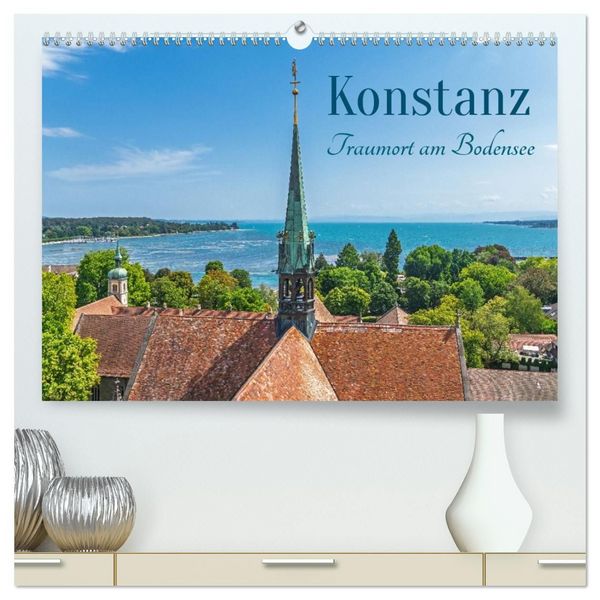 Produktbild: Konstanz - Traumort am Bodensee (hochwertiger Premium Wandkalender 2027 DIN A2 quer), Kunstdruck in Hochglanz