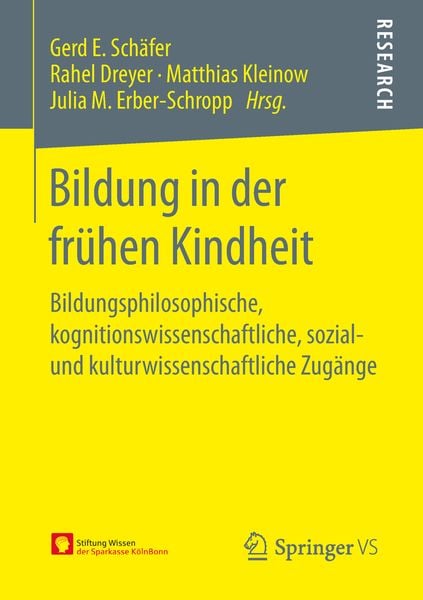Produktbild: Bildung in der fr&uuml;hen Kindheit