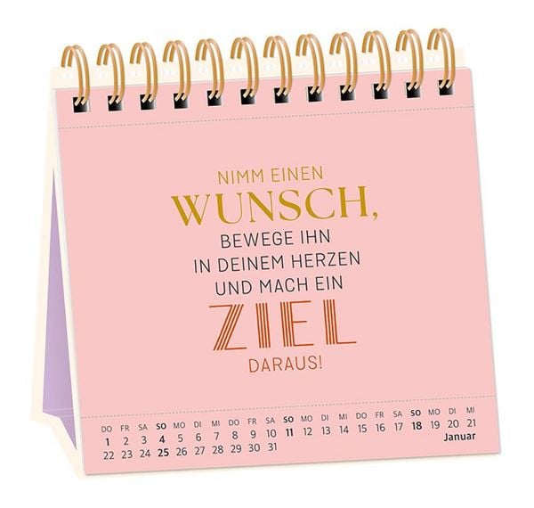 Produktbild: Tischkalender 2026 Nimm dir Zeit