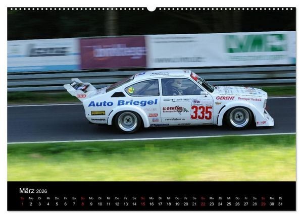 Produktbild: Bergrennen im Opel (Wandkalender 2026 DIN A2 quer), CALVENDO Monatskalender