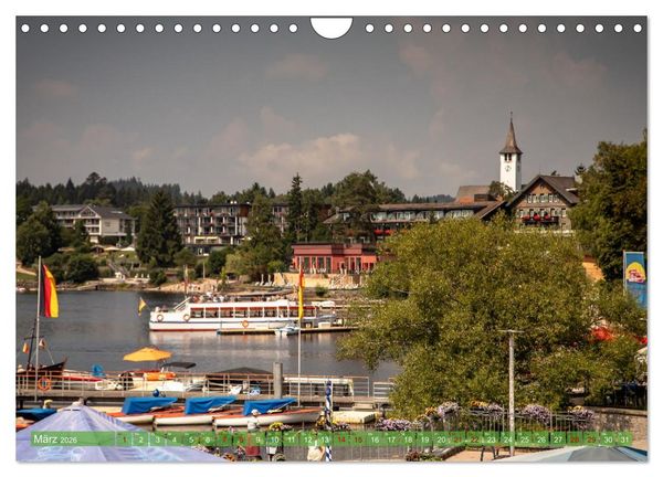 Produktbild: Der Titisee im Schwarzwald (Wandkalender 2026 DIN A4 quer), CALVENDO Monatskalender