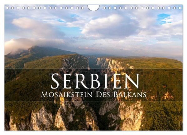 Serbien - Mosaikstein des Balkans (Wandkalender 2026 DIN A4 quer), CALVENDO Monatskalender