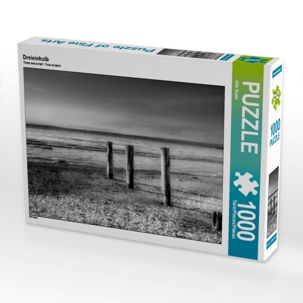 Produktbild: CALVENDO Puzzle Dreieinhalb | 1000 Teile Lege-Gr&ouml;&szlig;e 64x48cm Foto-Puzzle f&uuml;r gl&uuml;ckliche Stunden