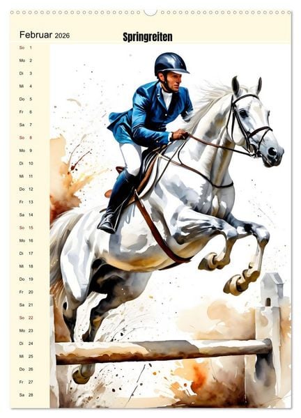 Produktbild: Attraktiver Outdoorsport (Wandkalender 2026 DIN A2 hoch), CALVENDO Monatskalender
