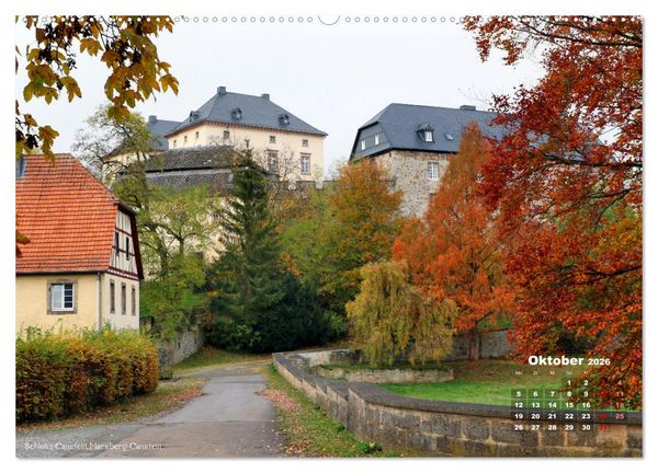 Produktbild: Burgen, Schl&ouml;sser, Herrenh&auml;uer im Sauerland (hochwertiger Premium Wandkalender 2026 DIN A2 quer), Kunstdruck in Hochglanz
