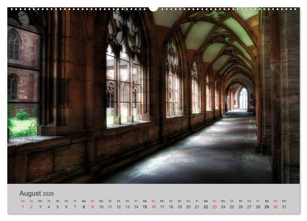 Produktbild: Basel, eine Stadt am Rhein (hochwertiger Premium Wandkalender 2026 DIN A2 quer), Kunstdruck in Hochglanz