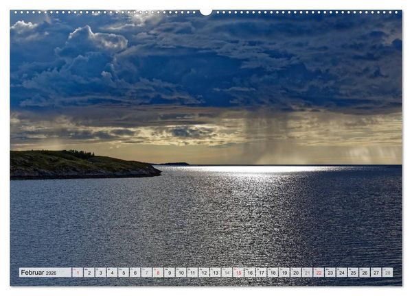 Produktbild: Hurtigruten - Faszination Natur (hochwertiger Premium Wandkalender 2026 DIN A2 quer), Kunstdruck in Hochglanz