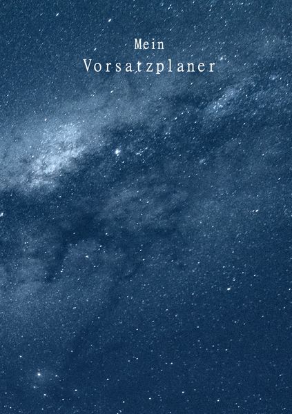 Produktbild: Mein Vorsatzplaner
