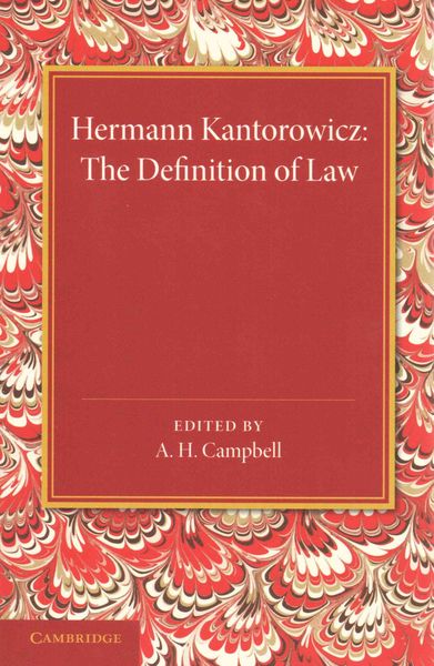Produktbild: The Definition of Law