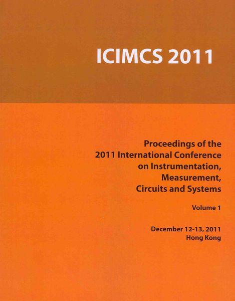 Produktbild: International Conference on Instrumentation, Measurment, Circuits