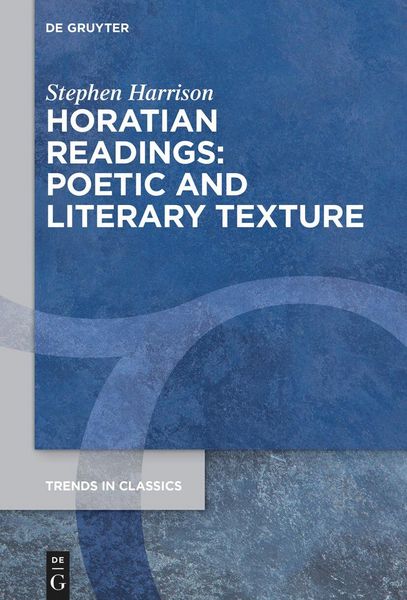 Produktbild: Horatian Readings: Poetic and Literary Texture