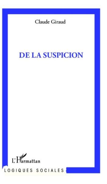 Produktbild: De la suspicion