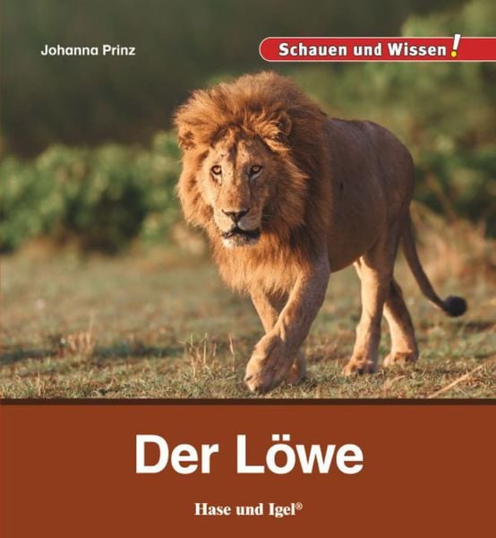 Der Löwe, Gebundene Ausgabe von Johanna Prinz, Hase und Igel Verlag, 978-3-86760-967-8