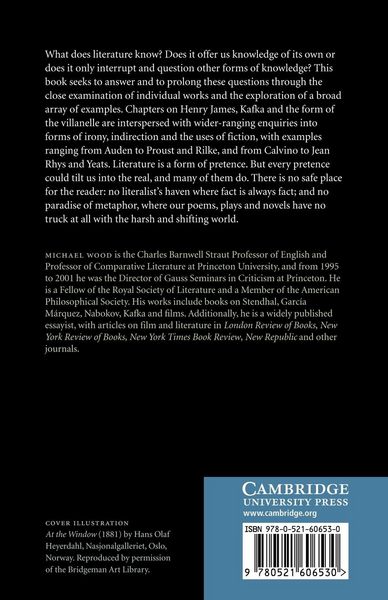 Produktbild: Literature and the Taste of Knowledge