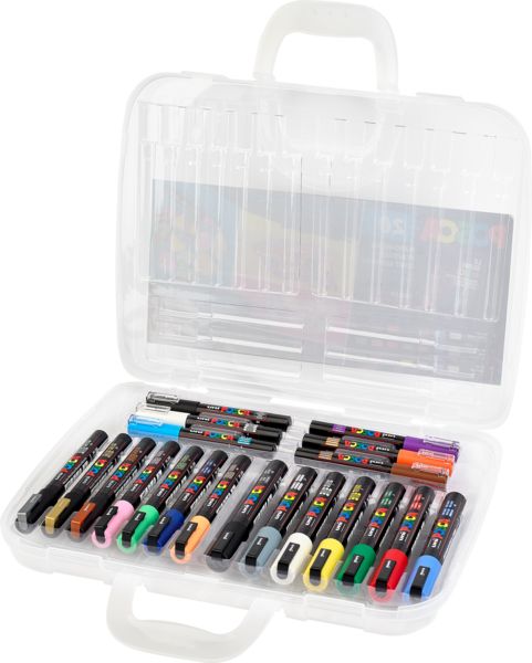 Produktbild: Marker UNI POSCA Malkoffer Klassik 20x