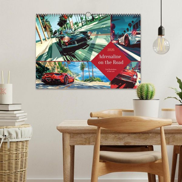 Produktbild: Adrenaline on the Road (Wall Calendar 2026 DIN A3 landscape), CALVENDO 12 Month Wall Calendar