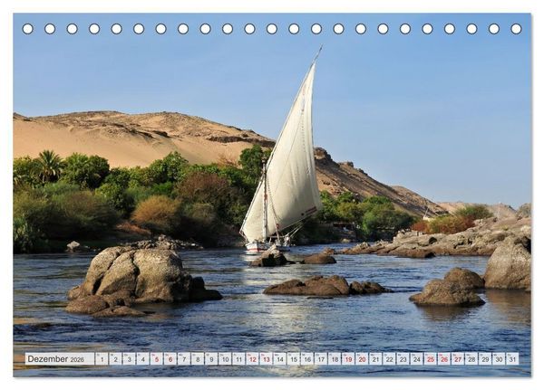Produktbild: Nordafrika Sch&ouml;nheit der Kontraste - Mythos und Magie (Tischkalender 2026 DIN A5 quer), CALVENDO Monatskalender