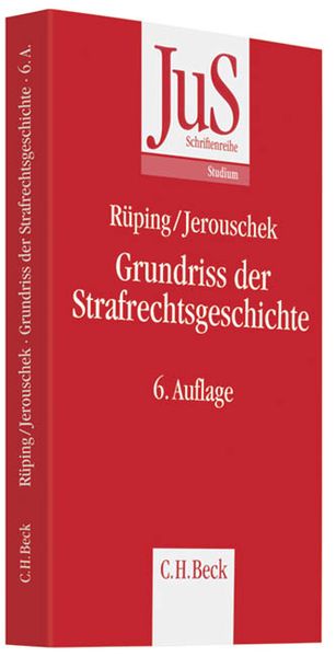 Produktbild: Grundriss der Strafrechtsgeschichte