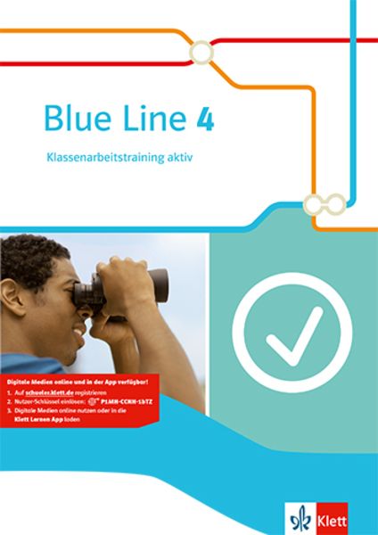 Blue Line 4. Klassenarbeitstraining aktiv! 8. Schuljahr. Ausgabe 2014, Set von , Klett Schulbuchverlag, 978-3-12-547894-7