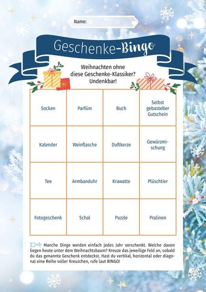 Produktbild: Weihnachts-Bingo