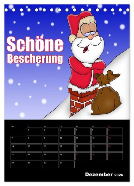 Produktbild: Cartoons - mir doch Bockwurscht (Tischkalender 2026 DIN A5 hoch), CALVENDO Monatskalender