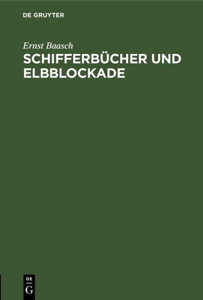 Produktbild: Schifferb&uuml;cher und Elbblockade