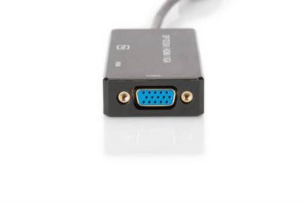 Produktbild: Digitus AV Konverter AK-340418-002-S [DisplayPort - HDMI, DVI, VGA] 3840 x 2160 Pixel