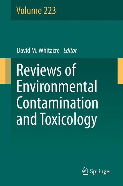 Produktbild: Reviews of Environmental Contamination and Toxicology Volume 223