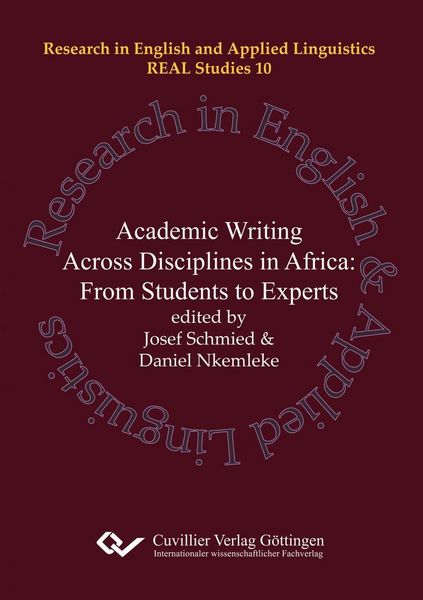 Produktbild: Academic Writing and Research across Disciplines in Africa. From Students to Experts