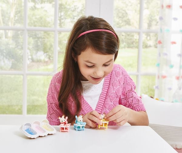 Produktbild: Sylvanian Families 5532 - Erstausstattung f&uuml;r Drillinge