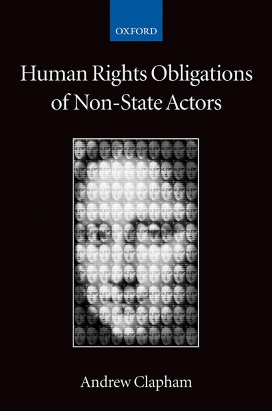 Produktbild: Human Rights Obligations of Non-State Actors