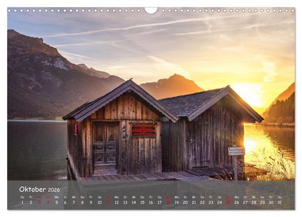 Produktbild: Stege - Seefotografie (Wandkalender 2026 DIN A3 quer), CALVENDO Monatskalender