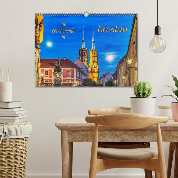 Produktbild: Ein Wochenende in Breslau (Wandkalender 2026 DIN A3 quer), CALVENDO Monatskalender