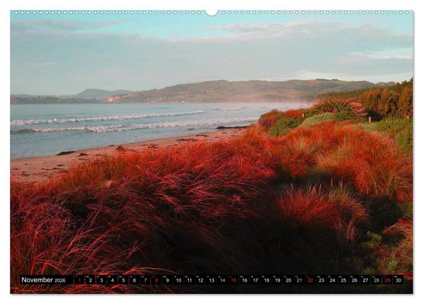 Produktbild: Neuseeland &bull; Impressionen (hochwertiger Premium Wandkalender 2026 DIN A2 quer), Kunstdruck in Hochglanz