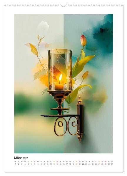 Produktbild: Modern Style - Komposition Licht (Wandkalender 2027 DIN A2 hoch), CALVENDO Monatskalender