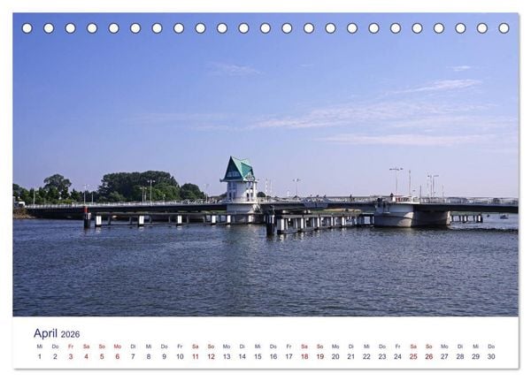 Produktbild: Radtouren ab Eckernf&ouml;rde (Tischkalender 2026 DIN A5 quer), CALVENDO Monatskalender