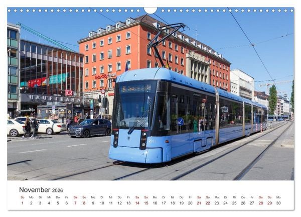Produktbild: Trams und Stra&szlig;enbahnen (Wandkalender 2026 DIN A3 quer), CALVENDO Monatskalender