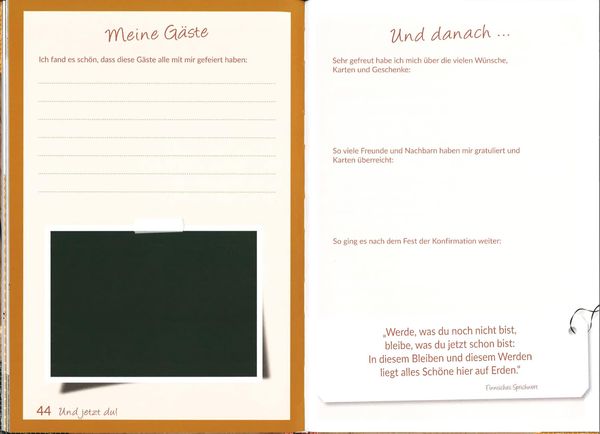 Produktbild: Meinem Patenkind zur Konfirmation - Ein Erinnerungsbuch zum Ausf&uuml;llen und Verschenken