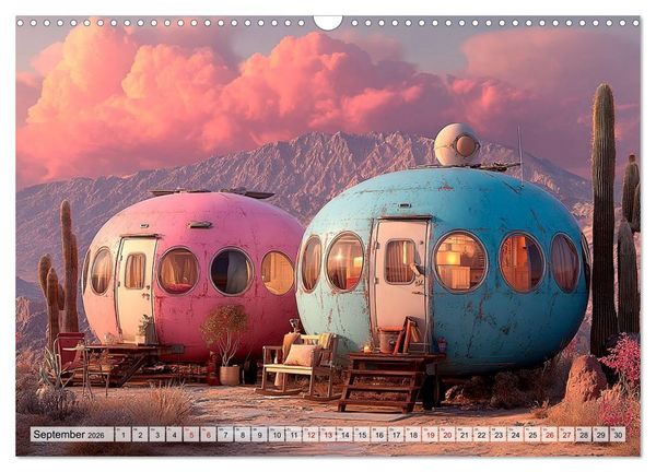 Produktbild: Caravanesque (Wandkalender 2026 DIN A3 quer), CALVENDO Monatskalender