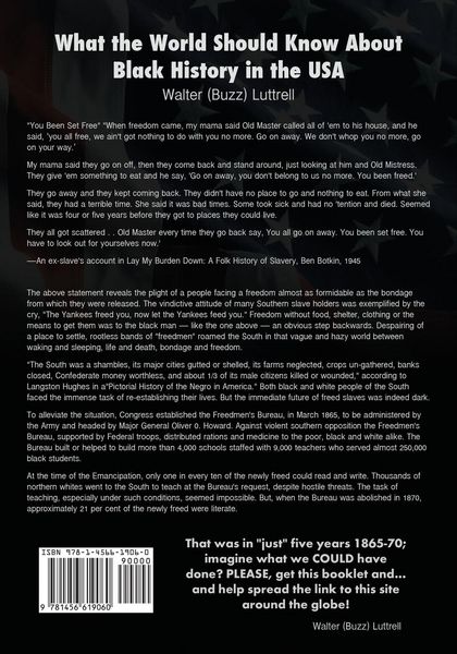 Produktbild: What the World Should Know about Black History in the USA