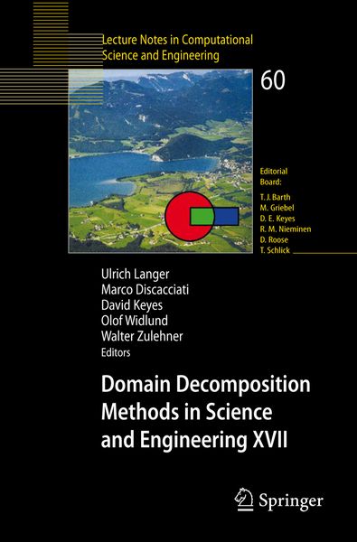 Produktbild: Domain Decomposition Methods in Science and Engineering XVII