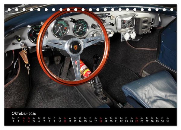 Produktbild: Classic 356 (Tischkalender 2026 DIN A5 quer), CALVENDO Monatskalender