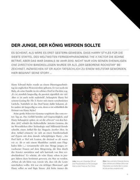 Produktbild: Harry Styles: Leben und Musik - Biografie