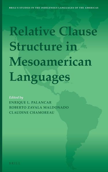 Produktbild: Relative Clause Structure in Mesoamerican Languages