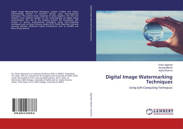 Produktbild: Digital Image Watermarking Techniques