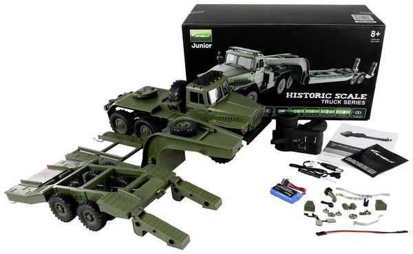 Produktbild: Amewi 22671 Ural B36 1:16 Elektro RC Modell-LKW RtR inkl. Akku und Ladekabel, Vorlackiert, mit Lichteffekt