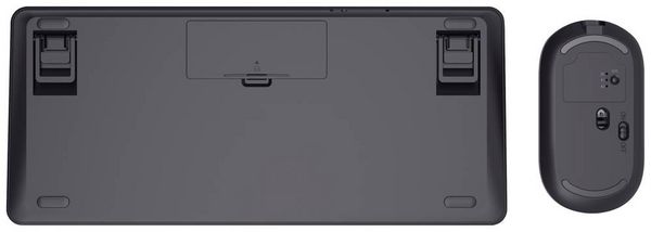 Produktbild: Trust Lyra WL Bluetooth&reg;, Funk Tastatur, Maus-Set Wiederaufladbar, Ger&auml;uscharme Tasten, Spritzwassergesch&uuml;tzt, Multimediatasten