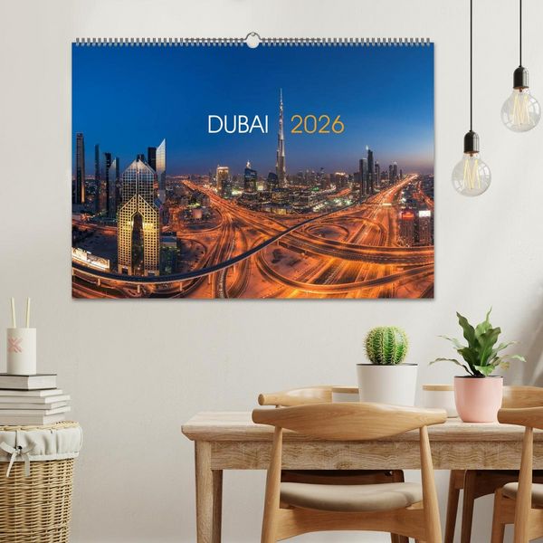 Produktbild: DUBAI - 2026 (Wandkalender 2026 DIN A2 quer), CALVENDO Monatskalender