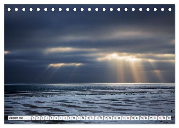 Produktbild: Amrum. Natur und Landschaften (Tischkalender 2027 DIN A5 quer), CALVENDO Monatskalender