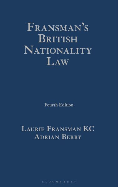 Produktbild: Fransman's British Nationality Law